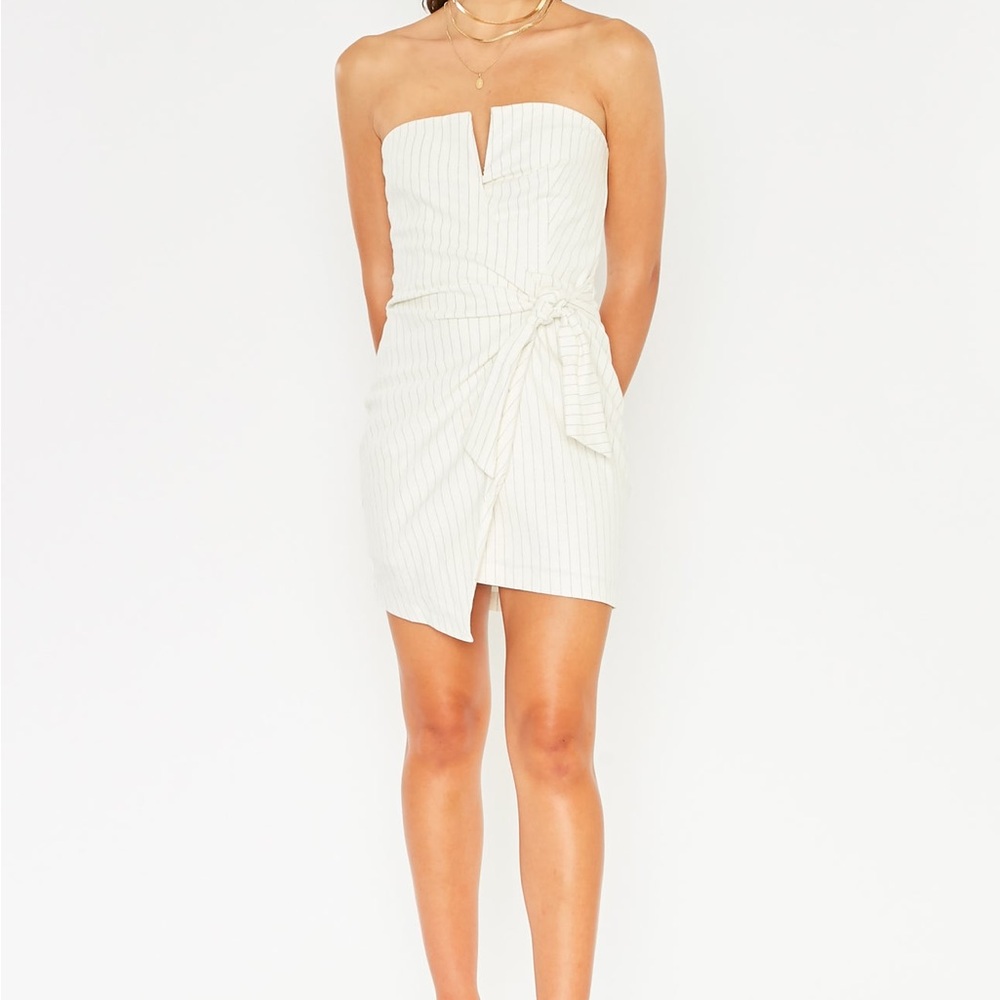 4SI3NNA Women’s Light Blue Raiza Dress
